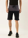 Men Solid Regular Fit Stud Shorts