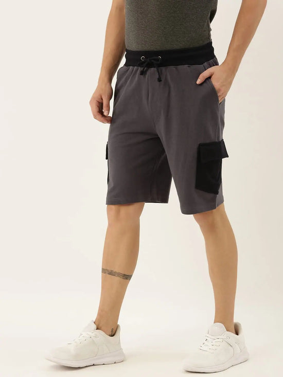 Men Solid Regular Fit Splash Shorts