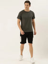 Men Solid Regular Fit Galore Shorts