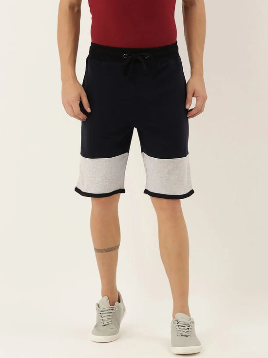 Men Solid Regular Fit Andy Shorts