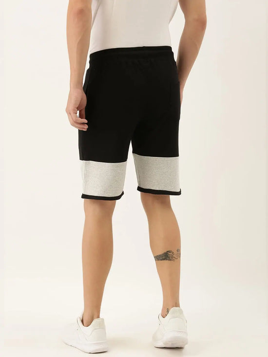 Men Solid Regular Fit Spring Shorts