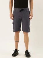 Men Solid Regular Fit Smash Shorts