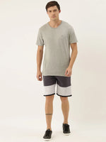 Men Solid Regular Fit Vibe Shorts