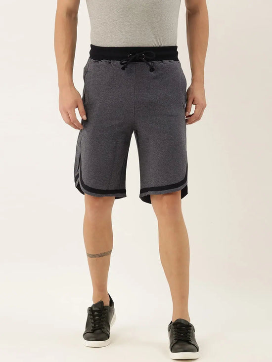 Men Solid Regular Urban Shorts