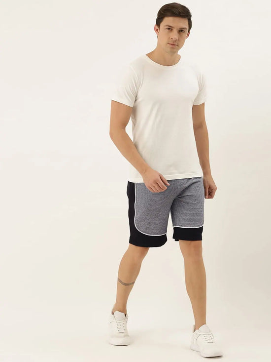 Men Solid Regular Fit Elysium Shorts