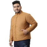 Instafab Good Thread Plus Men Solid Stylish Casual Bomber Jackets