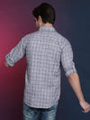 Campus Sutra Turbine Tree Men Full Sleeve Checkered Casual Shirt