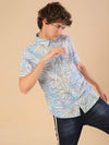 Campus Sutra Ridge Graphics Men Stylish Casual Shirt