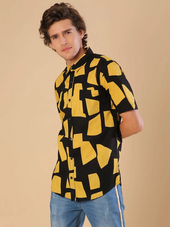 Campus Sutra Barrel Men Stylish Casual Shirt