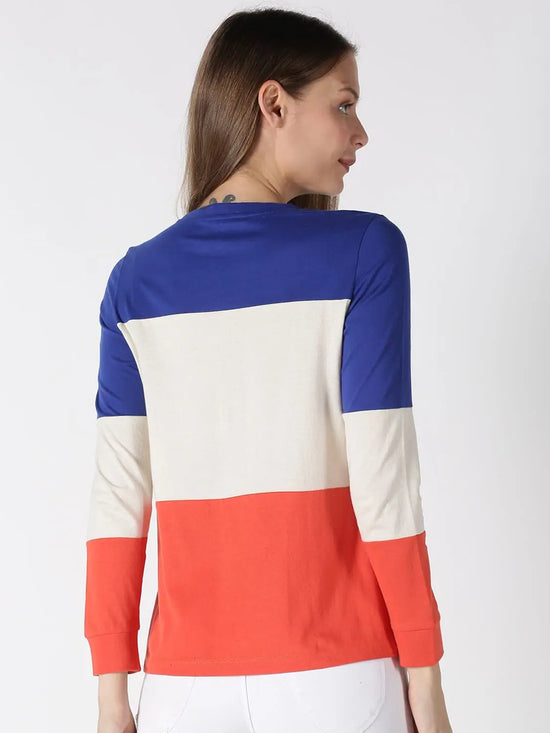 Women ColorBlock T-shirtRN 160gsm Multicolor