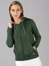 Women Solid Full Sleeve Jacket