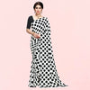 Polka Dots Designer Daily Wear Georgette Saree