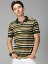 Men T-Shirt Stripes Cotton Kits