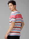 Men T-Shirt Stripes Cotton Admirox