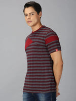 Men T-Shirt Stripes Cotton Le Messa