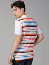 Men T-Shirt Stripes Cotton Hypertouch