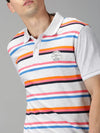 Men T-Shirt Stripes Cotton Hypertouch