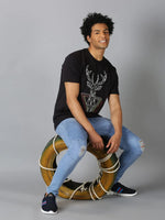 Men T-Shirt Printed Cotton Elysium