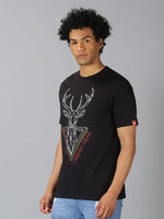 Men T-Shirt Printed Cotton Elysium