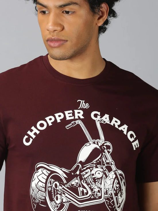 Men T-Shirt Printed Cotton ClaraSweep