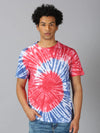 Men T-Shirt Tie & Dye Cotton Impact