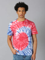 Men T-Shirt Tie & Dye Cotton Impact