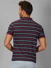 Men T-Shirt Stripes Cotton Promo