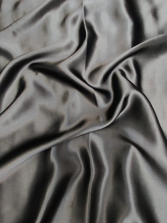 Mulberry Silk Satin-Black