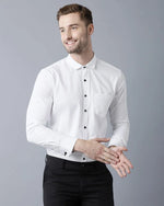 Yovish Men Solid Formal Wear Shirt