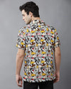 Yovish Men Printed Casual Multicolor Shirt