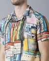 Yovish Men Printed Regular Multicolor Shirt