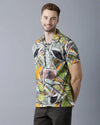 Yovish Men Printed Multicolor Shirt