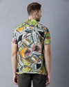 Yovish Men Printed Multicolor Shirt