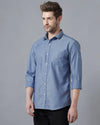 Yovish Men Self Design Casual Shirt