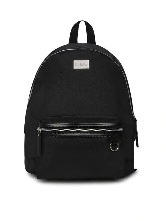 KLEIO Unisex Light Weight Backpack For Men/ Women (HO6009KL-BL) (Black)