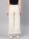 Juniper Natural Cotton Flex Embellished Hakoba Pants