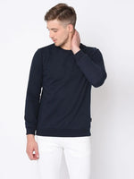 Men Dark Navy Sweatshirt