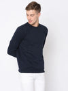 Men Dark Navy Sweatshirt