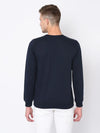 Men Dark Navy Sweatshirt