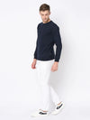 Men Dark Navy Sweatshirt