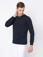 Men Dark Navy Sweatshirt