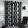 Home Sizzler 2 Piece Eyelet zion Polyester Curtain Set