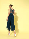 Women Embroidered Standard Multicolor Jumpsuits & sets