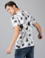 Men T-Shirt Floral Cotton Sweet Touch Tees