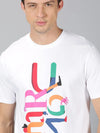 Men T-Shirt Printed Cotton Upstring