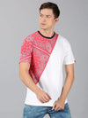 Men T-Shirt Colour-block Cotton BetterMinds