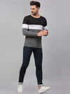 Men Multicolor Full Sleeve T-Shirt