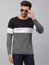 Men Multicolor Full Sleeve T-Shirt