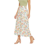 Adults-Women Floral Printed Skirt