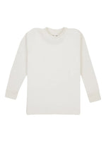 Thermals Unisex Top Round Neck Quality Full Sleeves Solid White